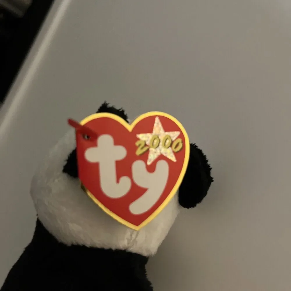 Ty Vintage Beanie Babies China The Panda Plush Toy